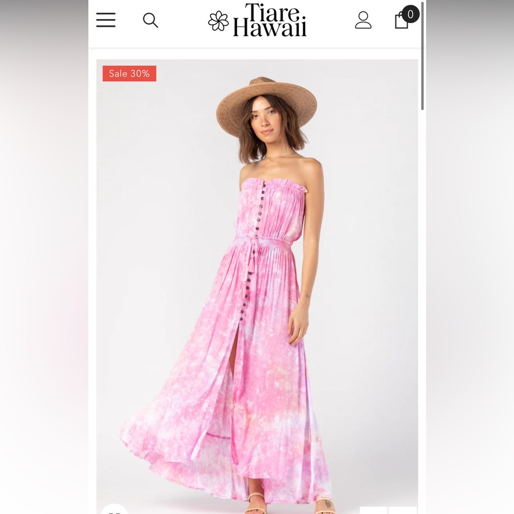 Tiare Hawaii Ryden Dress Tie-Dye